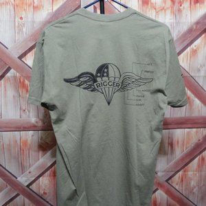 Military Parachute Rigger,Flag on sleeve Natick Soilder Reasearch~RARE